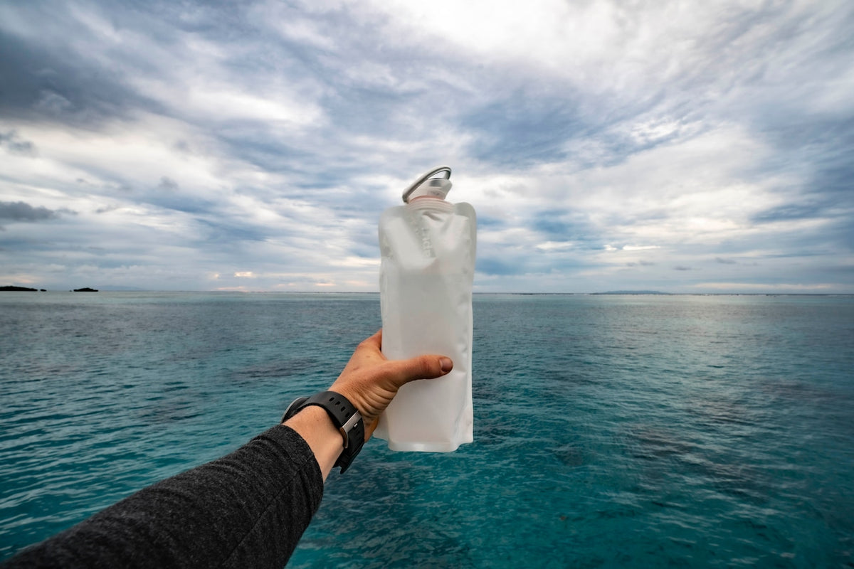 Vapur Wide Mouth 1L - Whiteout