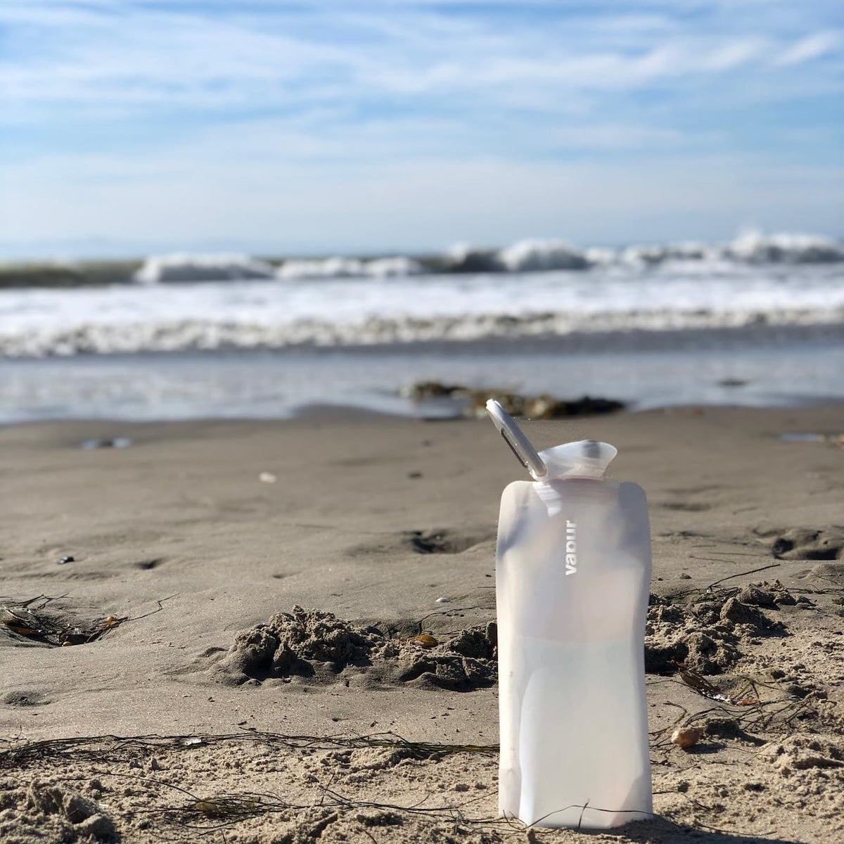 Vapur Wide Mouth 1L - Whiteout