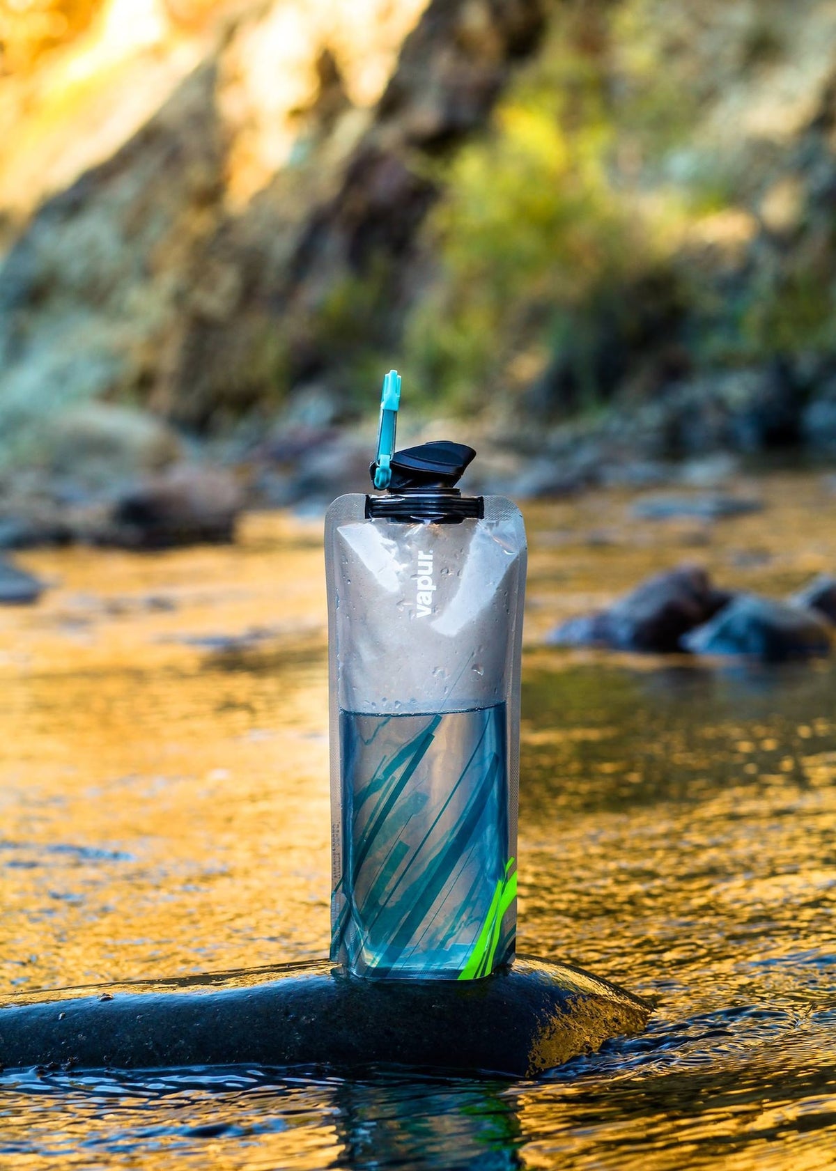 Vapur Wide Mouth 1L - Grey