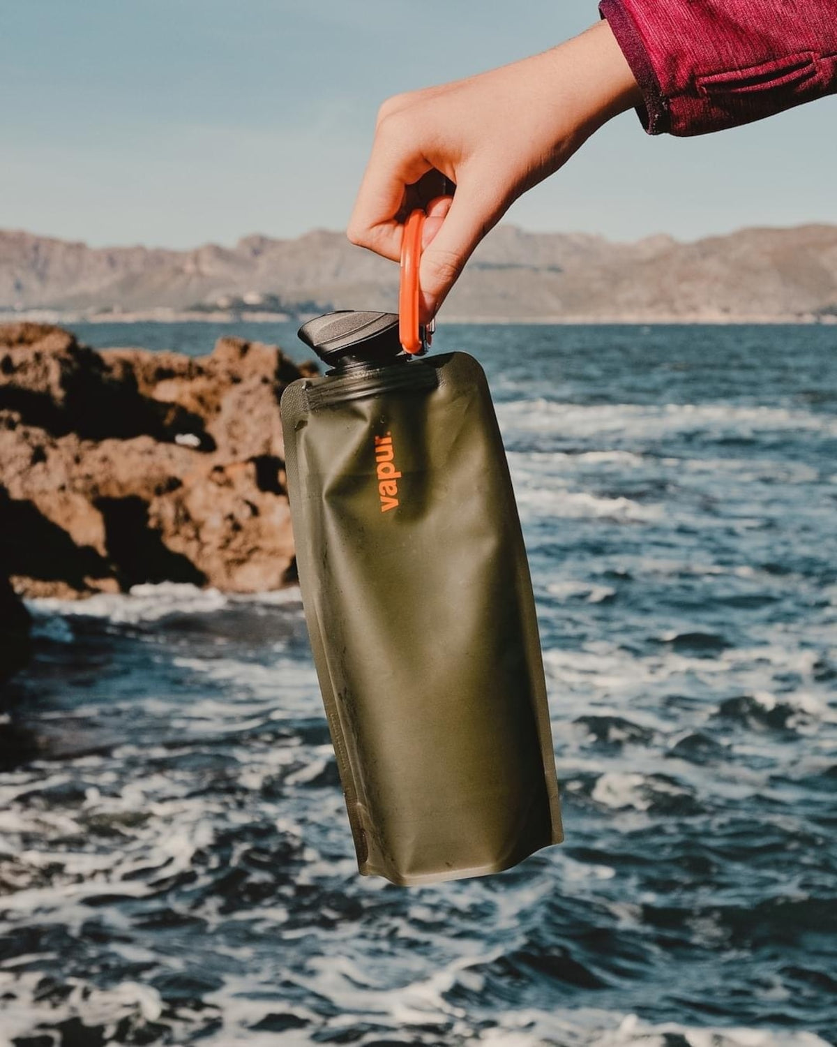 Vapur Wide Mouth 0.7L - Olive